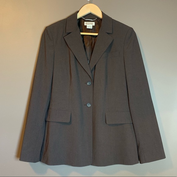 Michael Kors Brown Blazer - Picture 1 of 13